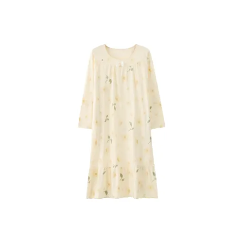 FENTENGCARE Абрикос Женские Ночные сорочки