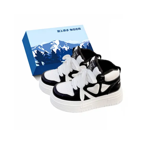 Fawn Miri Термическое Амортизирующее Покрытие Устойчивое к Износу Противоскользящие Высокие Кроссовки для Скейтбординга Женские