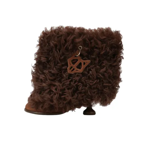 Naked Wolfe Bam Ботильоны 9 см Женские Коричневый