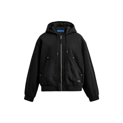 ZARA Черный мужской пуховик