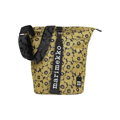 MARIMEKKO Полиэстер Ведрообразная Сумка через плечо Унисекс Желтая
