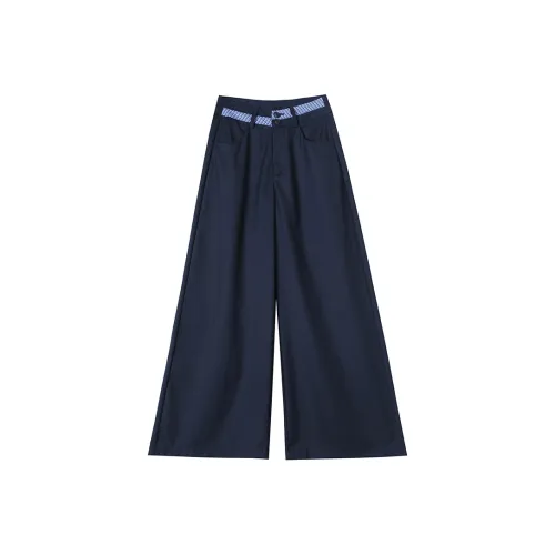 IWZI Темно-синий Женские брюки для костюма