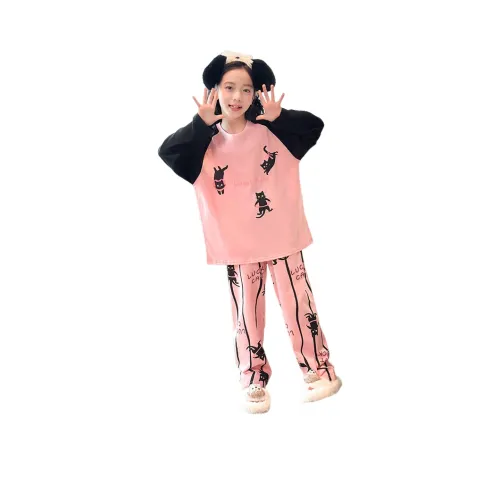 Lanza Домашний Комплект Весенний Осенний Розовый Подростки