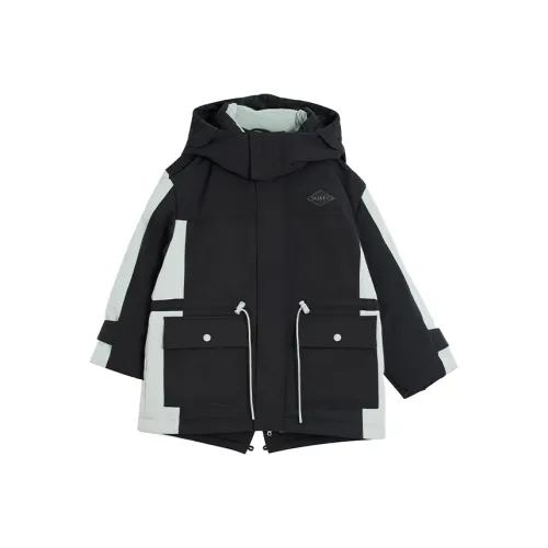 SUNTOMORROW Черный Kids Пуховики