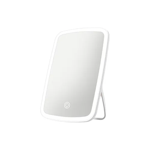 Miniso Белый Квадратный LED Зеркало для макияжа Портативное Зеркальце