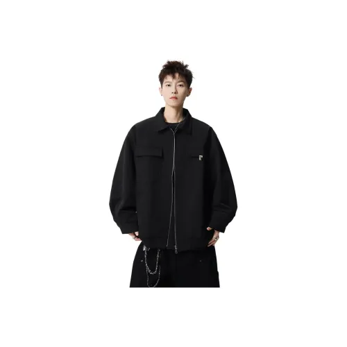 TUOFEI Черный Унисекс Куртки