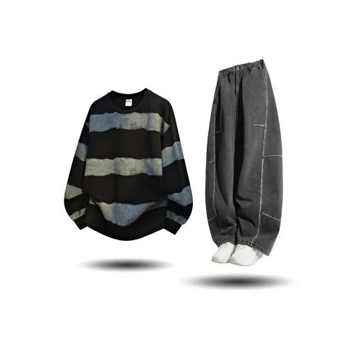 GUANKA Унисекс Свитшот Комплекты