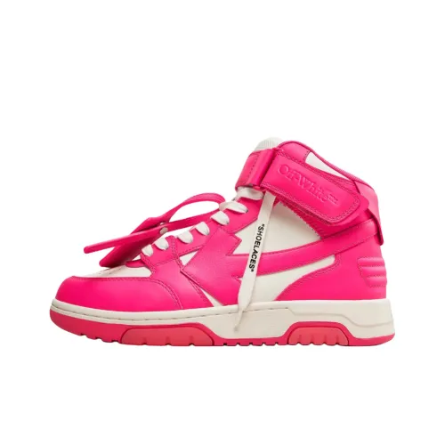 OFF Белый Out Of Office MID Топ Стильные Скейтбординги Женские Розово-белый