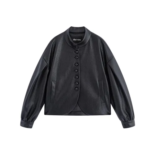 Marc Moore кожаная куртка женская