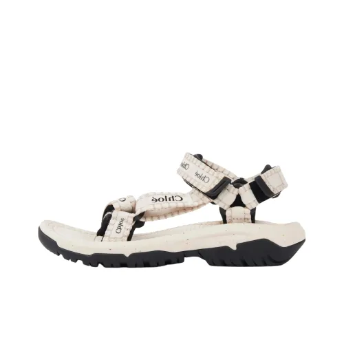 TEVA x Chloe Hurricane XLT2 One Ремешок Сандалии Женские Натуральный Белый