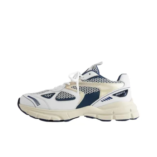 Axel Arigato Marathon Low Top Спортивная Повседневная Обувь Мужская Белый Синий