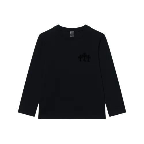 Chrome Hearts SS25 Стандартная T-рубашка Женская Черная