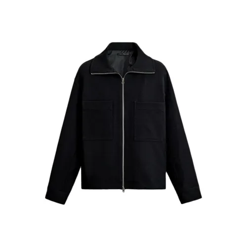 ZARA Мужские черные куртки