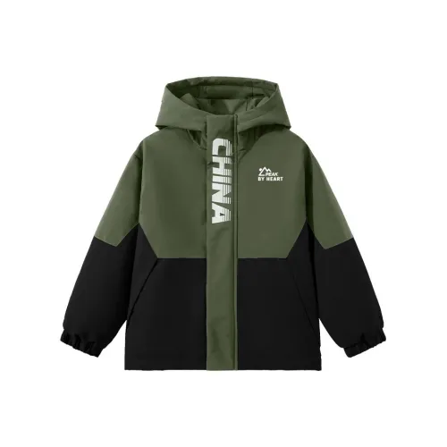 PEAK Армейский зеленый PK Bai Shan Силикон Унисекс Утеплённые куртки