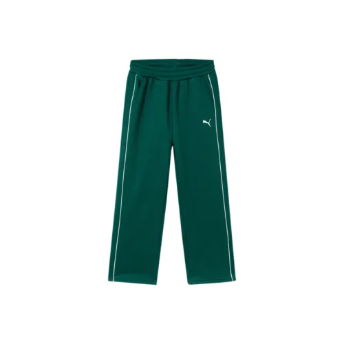 PUMA Темно-зеленые 40701 Kids Брюки