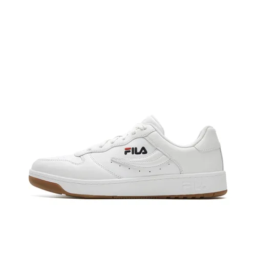 FILA FX 100 Покрытие Устойчивое к истиранию Легкий Низкий Топ Скейтборд Кроссовки Мужские Outstanding Белый