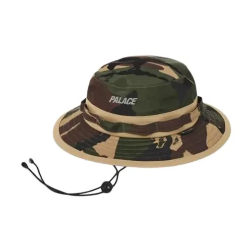 PALACE Bucket Hats Unisex Камуфляж Черный Белый