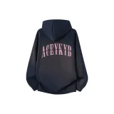 Темно-синий и розовый текст