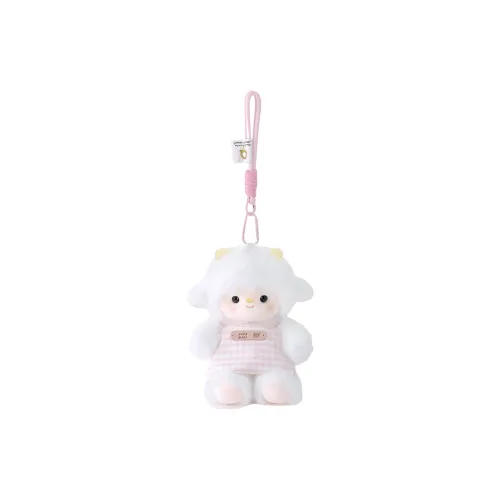 77 SEVEN DREAM Cute Lamb Doll Healing Cartoon Ornaments Plush Pendant 20 см Высота