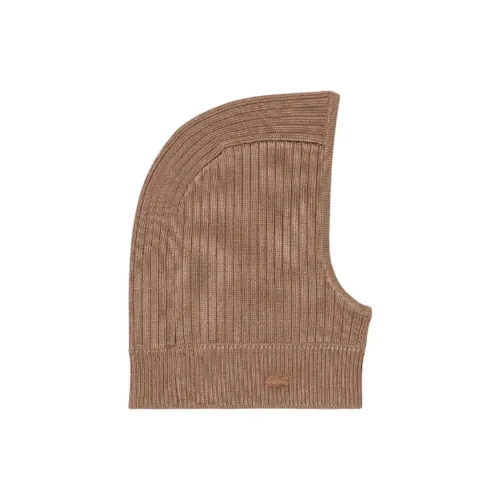 Шапки и кепки LACOSTE унисекс каштаново-коричневого цвета