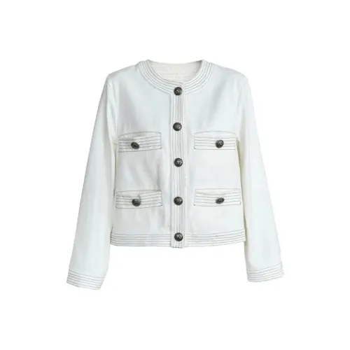 ETSE Белый Куртка Женские Куртки