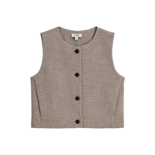 COS MOORE Серый Женский жилет