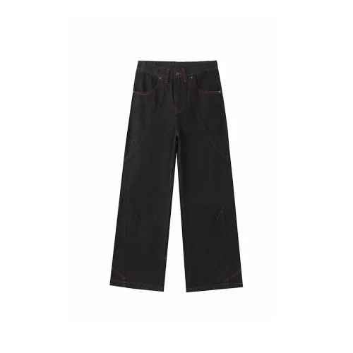 NRXX Черные Унисекс Джинсы