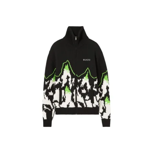 GUCCI Мужские черные куртки