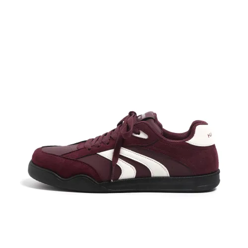 HUANQIU Износостойкий и Легкий Низкий Топ Скейтборд Кроссовки Мужские Бордовый