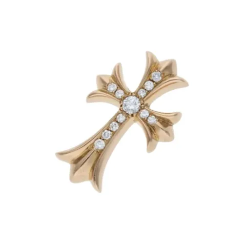 Chrome Hearts Шармы Подвески Унисекс Золото