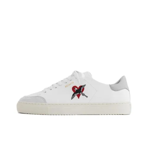 Axel Arigato Clean 90 Low Топ Скейтборд Кроссовки Мужские Белый Красный