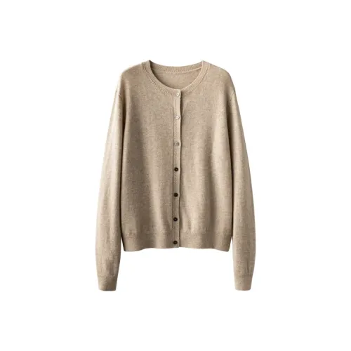 ETSE Хаки Трикотажная ткань Кардиган Женские Трикотаж