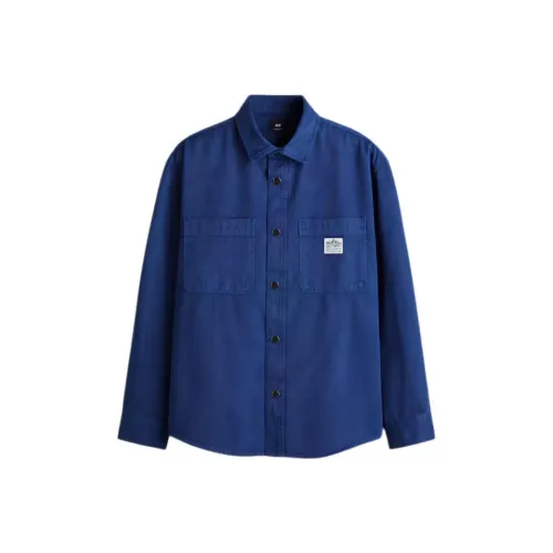 H M Blue Men's Jackets H M Синий Мужские Куртки