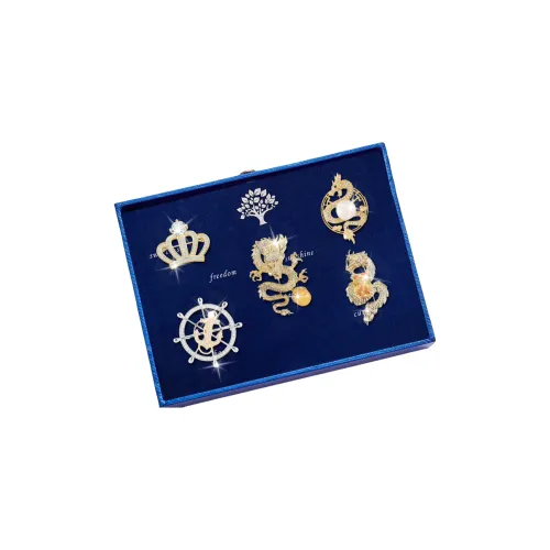 Listen to the flowers bloom Сплав Броши Мужской