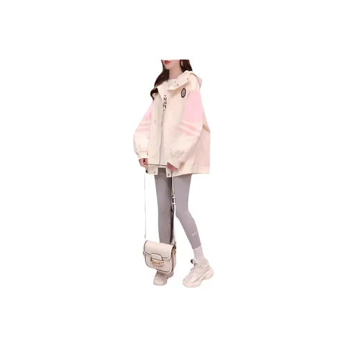 Flowers in water Укороченное пальто женское