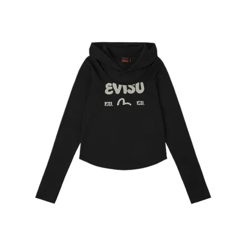 EVISU Черные Женские T-рубашки