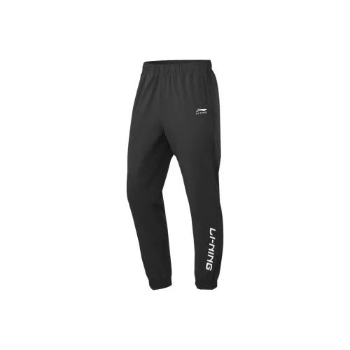 Подкладка Черный Мужские Спортивные Штаны