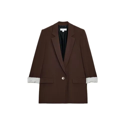 ZARA Коричневый Женские Деловые Костюмы