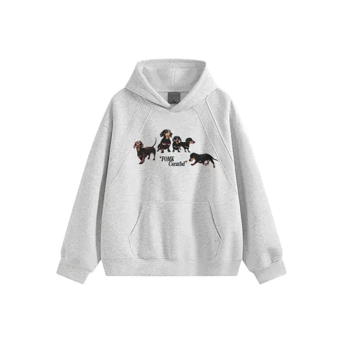 HIPHOPPUNKS Серый Бежевый Мужской Свитшот