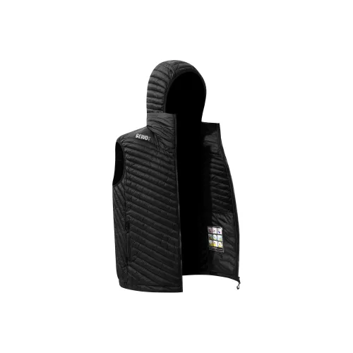 GEWO JEWEL Zippers Хлопковый жилет Унисекс