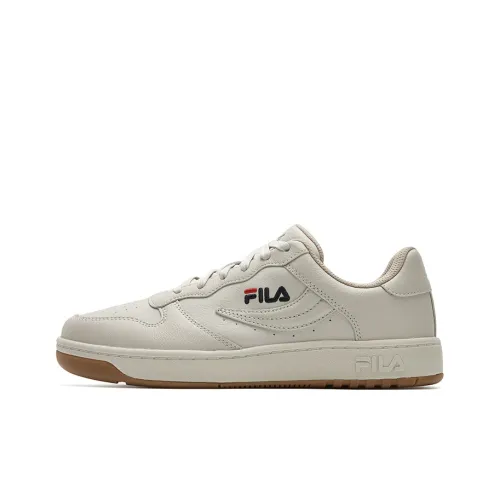 FILA FX 100 Покрытие Устойчивое к истиранию Легкий Низкий Топ Скейтборд Кроссовки Женские Oats Коричневый
