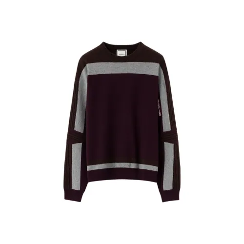 WOOYOUNGMI FW25 Линия Блок Шерсть Свитер Мужской