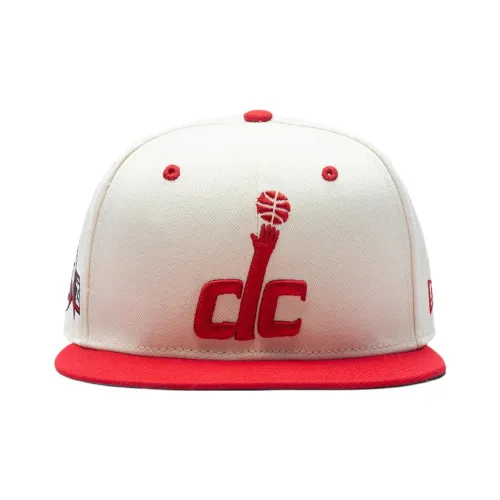 New Era Полиэстер Кепки Женские Белые Красные