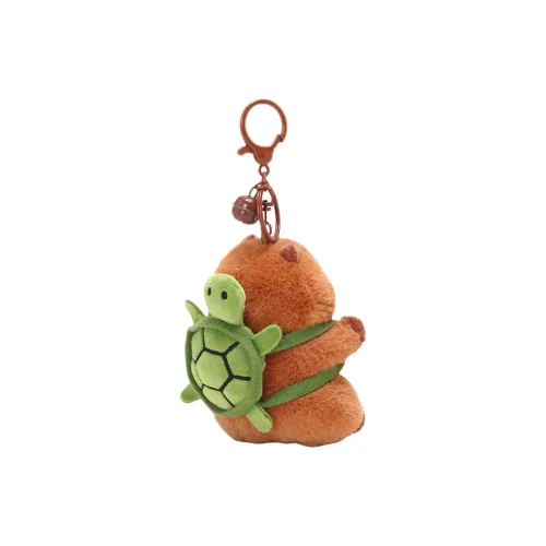 BANLI Милый Креативный Капибара Устрица Пчелка Плюшевый Брелок 12 см Рекомендуемая высота