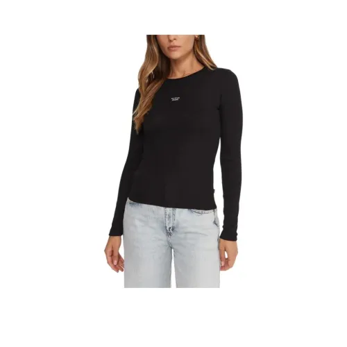 GUESS JEANS Черные Женские T-рубашки