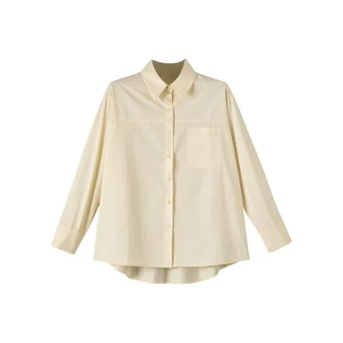 Late White Заварной Женские Рубашки