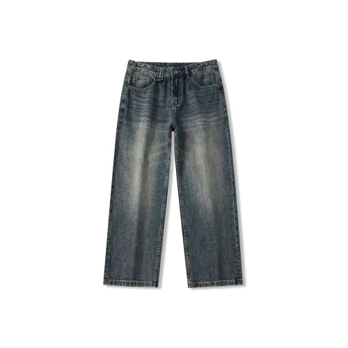 98SQUID Blue Unisex Jeans