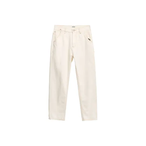 ENTONG Белый Унисекс Джинсы