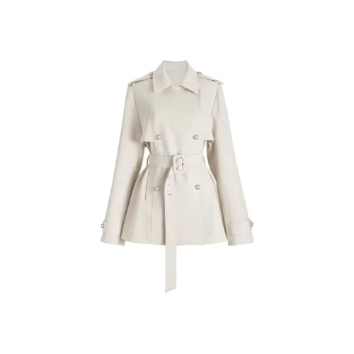 JOPPTI Бежевый Абрикос Женское Пальто