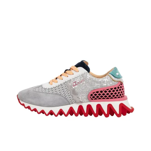 CL LUBOTING Christian Louboutin Повседневная обувь Мужская Белый Серый